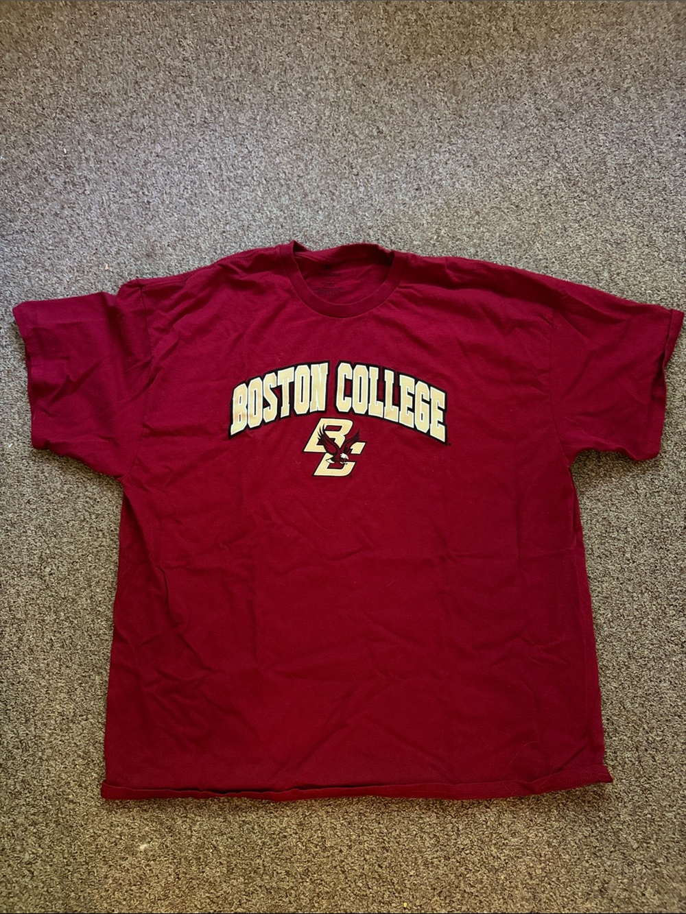 Men's Maroon Boston College Logo T-Shirt